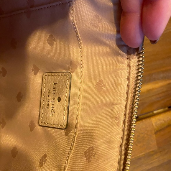 Kate Spade 9 inch pink purse with adjustable strap! - Picture 5 of 7